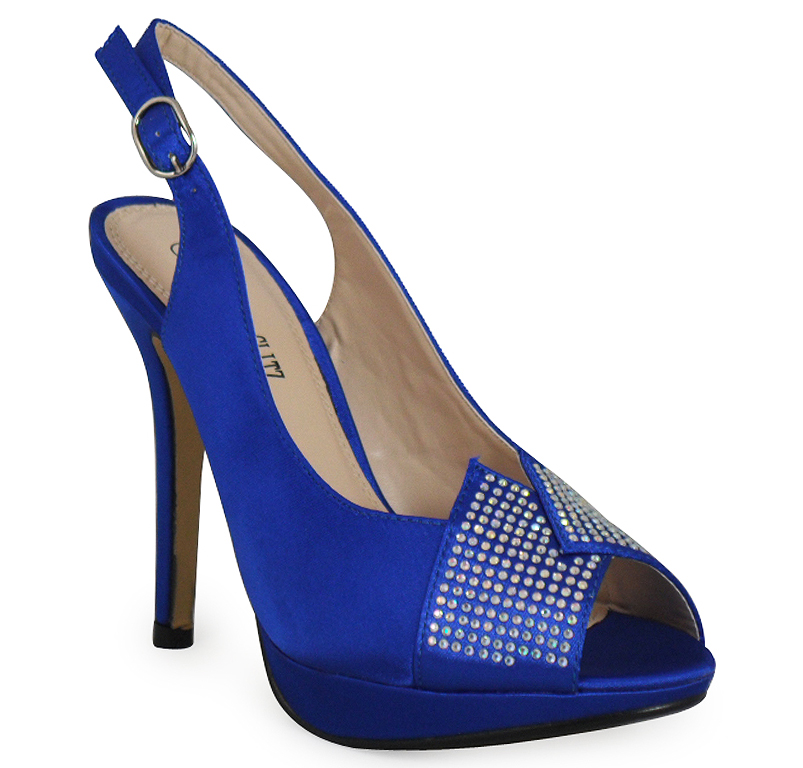 bridesmaid shoes blue